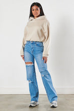 Load image into Gallery viewer, Distressed Wide Leg Jeans - In Your Space Boutique
