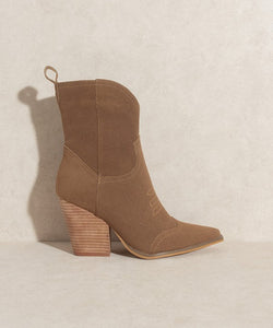OASIS SOCIETY Ariella Western Short Boots - In Your Space Boutique