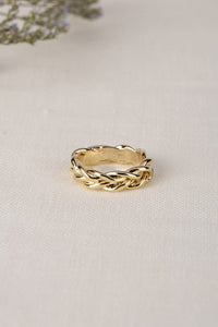Chain ring gold - In Your Space Boutique