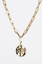 Load image into Gallery viewer, Coin pendant clip chain bracelet and necklace set - In Your Space Boutique
