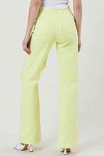Load image into Gallery viewer, DISTRESSED WIDE CUT STRAIGHT LEG JEANS - In Your Space Boutique
