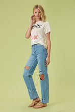 Load image into Gallery viewer, High Rise Distressed Wide Leg Jeans - In Your Space Boutique
