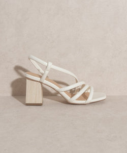 OASIS SOCIETY Ashley Wooden Heel Sandal - In Your Space Boutique